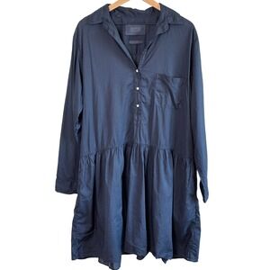 Frank & Eileen Grayson The Changemaker Navy Blue Cotton XL Coastal Chic